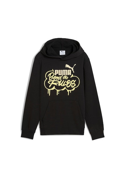 Puma Mıd90s Genç Kapüşonlu Sweatshırt 688468 01 Siyah