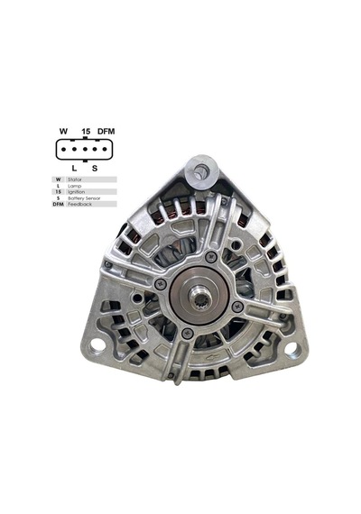 Seg 24v Alternatör Dinamo 100 A 5 Fiş Soketli W-l-15-s-dfm Mercedes Axor/varıo/actros 2003