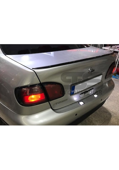 Nissan Primera Bagaj Üstü Slim Spoiler Piano Black Parlak Siyah (Sts Oto Aksesuar)