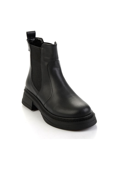 Bambi Siyah Kadın Bot & Bootie K02875070009 Siyah