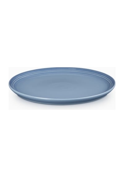 Le Creuset Coupe Kahvaltı Tabağı Modern Seramik Tasarım 22 Cm Açık Mavi