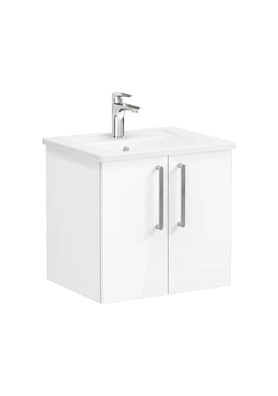 66354 VitrA Root Flat Kapaklı Lavabo Dolabı, 60 Cm, Parlak Beyaz Köşeli Lavabo Dahil Diğer 66354 VitrA Root Flat Kapaklı Lavabo Dolabı, 60 Cm, Parlak Beyaz Köşeli Lavabo Dahil Diğer