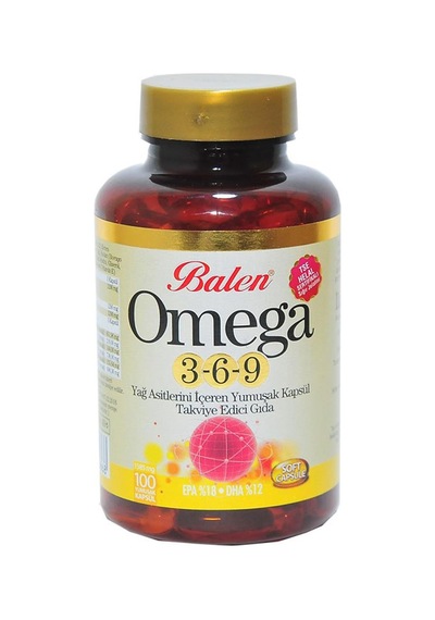 Balen Omega 3-6-9 Kapsülü 1585 Mg x 100 Yumuşak Kapsül