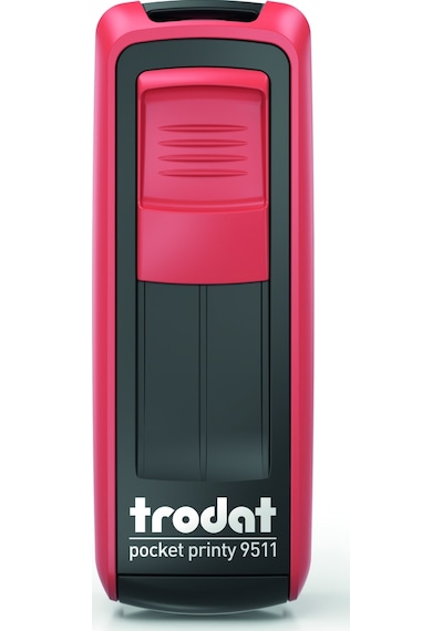 Eczane Cep Kaşesi - Trodat 9512 - 9511 9512 47x18 -Siyah-Siyah