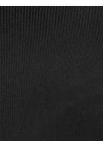 Koton Kısa Kollu Yuvarlak Yaka Korse Detaylı Crop Fitilli Tişört Siyah 5sak50006ek Siyah