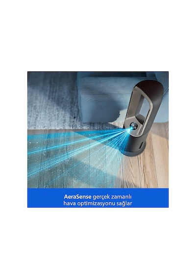 Phılıps Amf970/10 Fan, Isıtıcı, Nemlendirici 4'ü 1 Arada Hava Temizleyici Gri