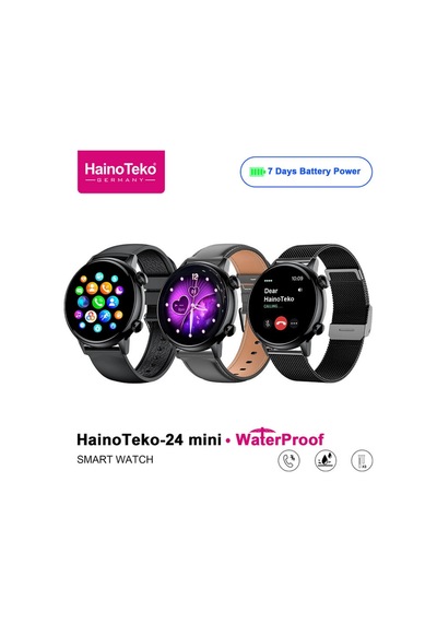 Haino Teko 24 Amoled Ekran Bluetooth Arama 3 Farklı Kordonlu Akıllı Saat (İthalatçı Garantili)
