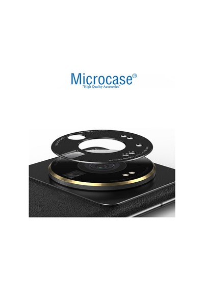 Xiaomi 12S Ultra Kamera Lens Halkası Kapalı Tasarım Siyah