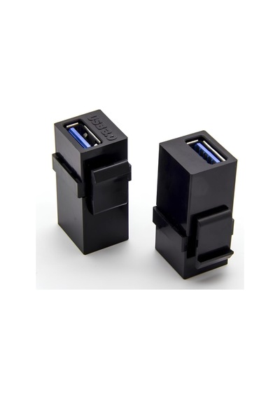Lunatic 8860 Usb 3.0 A Dişi To Dişi Keystone Jack Adaptör Çevirici Uzatma Dönüştürücü Ara Bağlantı