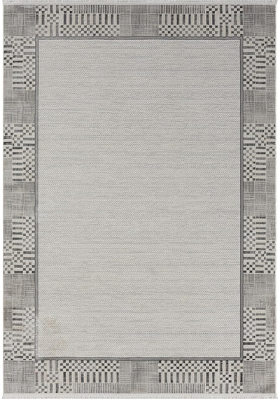 Çam Halı Gusto 904 Gri Seyran Halı Modern Desen Makine Halısı