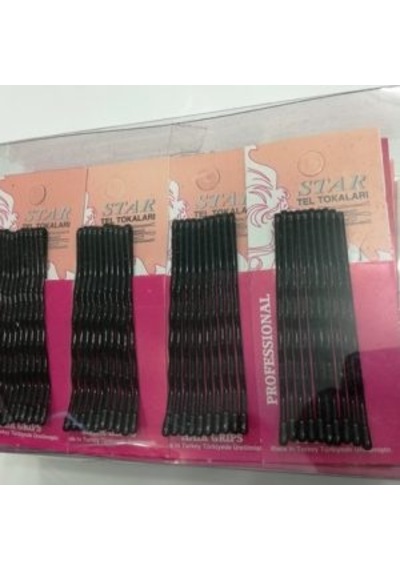 Bagdatlicosmetics Star Tel Toka Siyah No: 7 Büyük 125 Adetli Çok Renkli Bagdatlicosmetics Star Tel Toka Siyah No: 7 Büyük 125 Adetli Çok Renkli