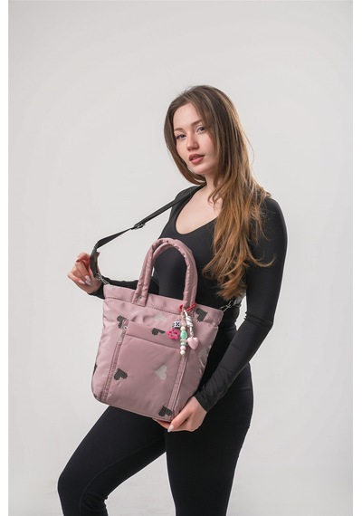 Ççs 18153 Kadın Çapraz Askılı El Çantası Pembe