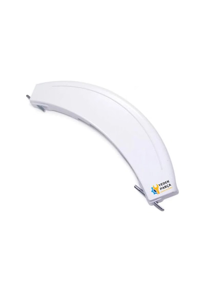 Bosch Uyumlu Wae24140 Çamaşır Makinesi Yarım Ay Kapak Mandal Tutamağı Beyaz