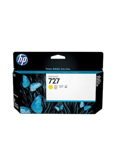 HP 727 B3P21A Mürekkep Kartuş Sarı 130 ML