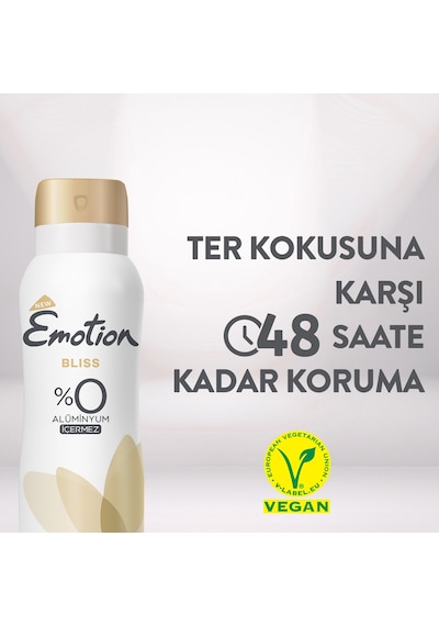 Emotion Bliss Kadın Sprey Deodorant 6 x 200 ML