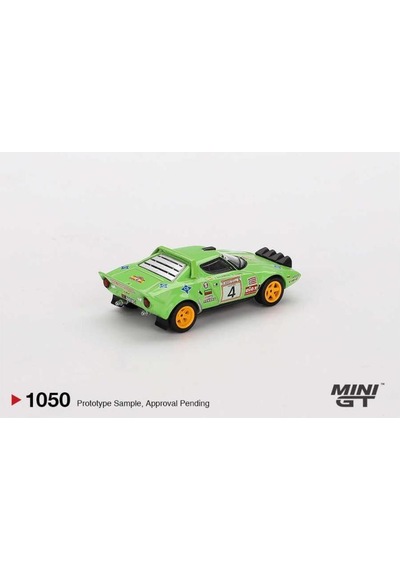 Mini Gt Lancia Stratos Hf 4 1979 Spanish Rally Champion 1/64 Model Araba