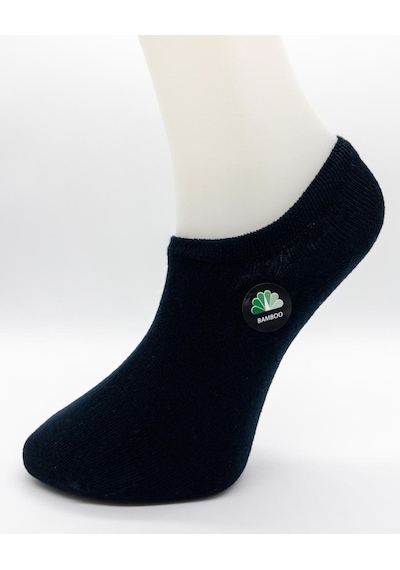 Socks Premium Bambu 6 Çift Lacivert Unisex Dikişsiz Görünmez Sneaker Çorap Lacivert
