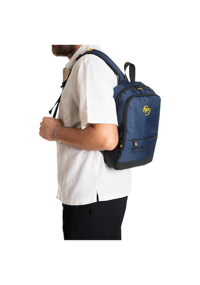 Newish Polo Quatro Kumaş Notebook Bölmeli Kulaklık Çıkışlı Mini Sırt Çantası Okul,günlük,seyahat Lacivert - Erkek Sırt Çantası