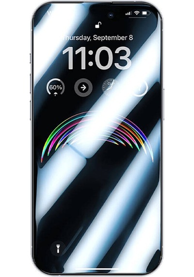 Apple iPhone 15 Pro Uyumlu Benks Anti-dust Toz Önleyici Özellikli Gaming Ekran Koruyucu