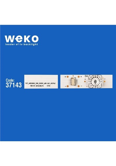 Tcl 40s305 40'' 3 Adet Tv Led Bar Tvnizin İçindeki Led Barla Aynısı Olduğunu Görmeden Almayınız. Led Bar Ürünlerinde Paket Açıldığında İade Kabul Edilmemektedir.