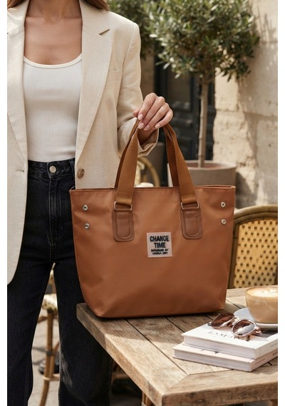 Mazdo Taba Günlük El Ve Omuz Askılı Shopper Kadın Çanta