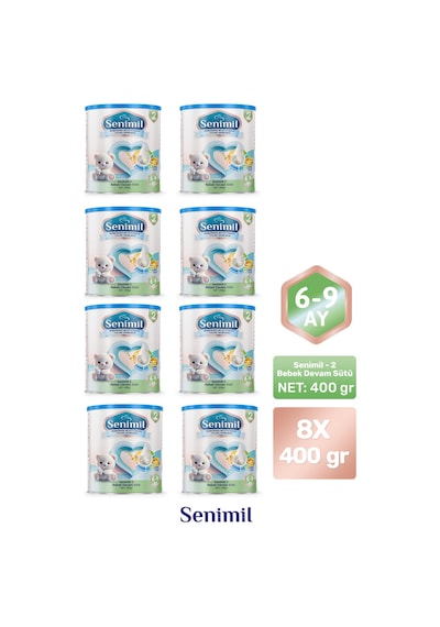 Senimil 2 Bebek Devam Sütü 400 G 8 Adet
