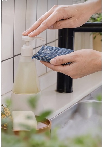 Miss Clean 3 Lü Simli Bulaşık Süngeri