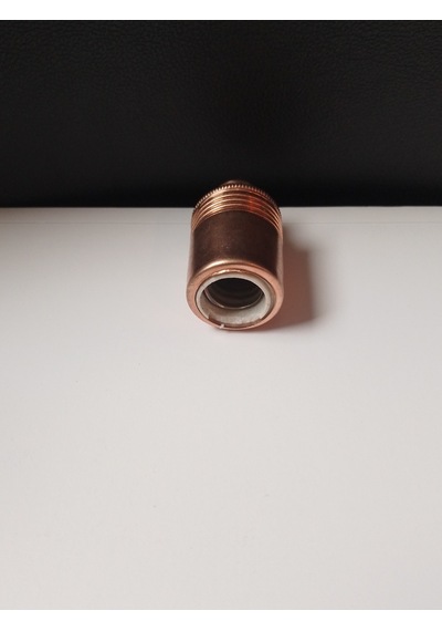 Orgun Dekoratif E14 Düz Bakır Metal Duy 10'lu