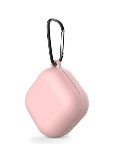Samsung Galaxy Buds Core İle Uyumlu Silikon Renkli Kılıf Pembe