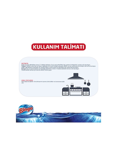 Bingo Oksijen Çamaşır Suyu 750 Ml Hasas Hijyen Ekonomi Paketi 6'l Diğer