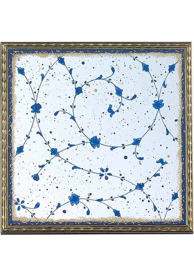 Pasabahce Haliç İşi Desen Ayna 22x22 Cm 22x22 Cm - 1 Adet Cok Renkli