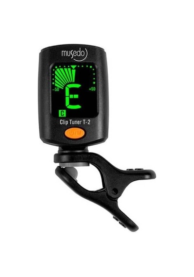 Cherub T-2 Dijital Akort Aleti Klipsli Tuner - Mandal Tip / Siy