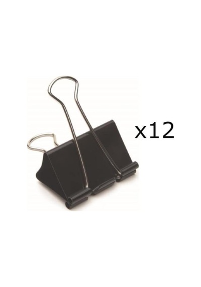 Binder Clips Metal Kıskaç 32mm 12 Li Kutu 1