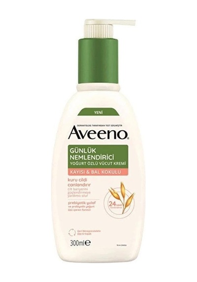 Aveeno Yoğurt Özlü Günlük Nemlendirici Vücut Kremi 300 ML