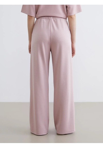 Lc Waikiki Pembe Beli Lastikli Soft Touch Kadın Eşofman Altı