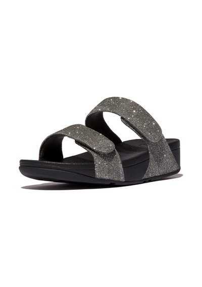 Roncato 054 Pewter Terlik Kadın Diğer Fz9-054 /a94 Fitflop Lulu Adjustable Shimmerlux Slides Pembe