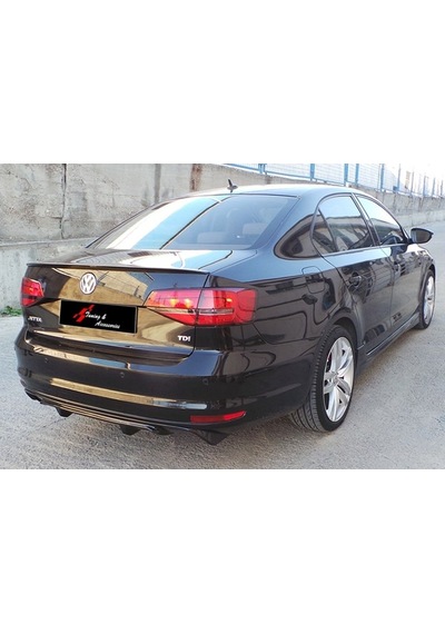 Volkswagen Jetta R Difüzör Piano Black (sol Çift Çıkış) 2014-2018 N11.45340