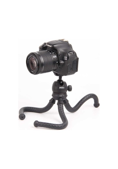 Jmary MT-25 Tripod Flexible Ahtapot Ayak Tasarımlı Tripod Telefon Sabitleyici 30 cm