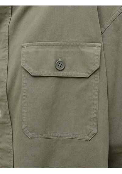 Jack & Jones Jack Jones Erkek Tek Cepli Uzun Kollu Gömlek 12279575 Yeşil