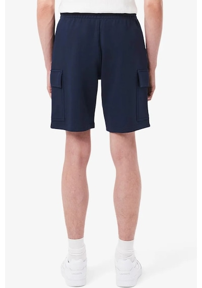 Lacoste Mens Reguler Fit Cotton Fleece Cargo Shorts Erkek Kargo Cepli Pamuk Şort Lacivert Lacivert