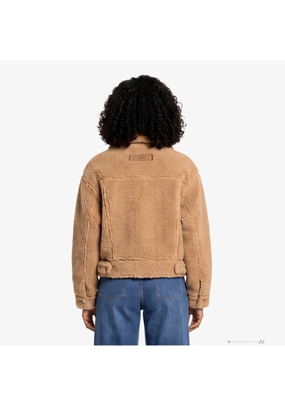 Ugg Frankie Short Trucker Kadın Kahverengi Ceket 1171459