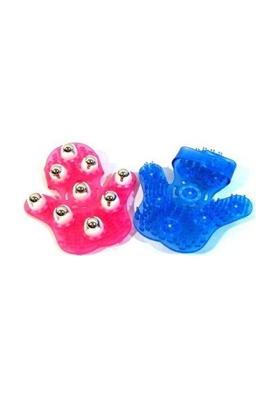 2 Adet Masaj Eldiveni 9 Bilyeli Massage Glove