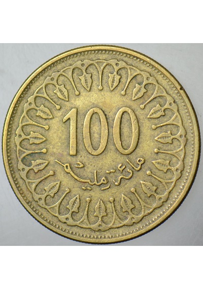 Tunus 100 Miliyem 1993.