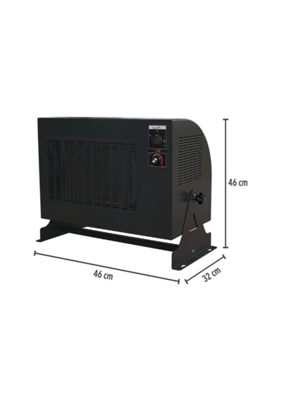 Pro 12.000w Trifaze Elektrikli Fanlı Isıtıcı Füme