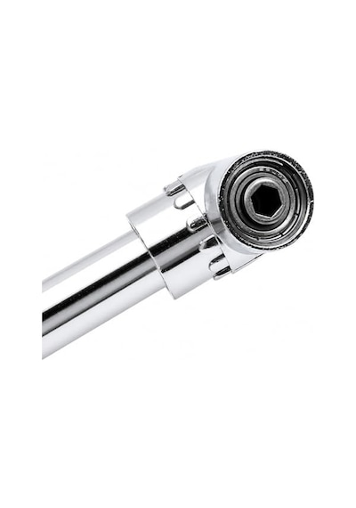 Orret Home 90 Derece Vidalama Köşe Adaptörü 360 Döner Başlıklı Matkap Aparatı Dar Alan Vida Sıkma Ucu 6.35mm Hex Şaft Profesyonel Açılı Adaptör 0.1 M