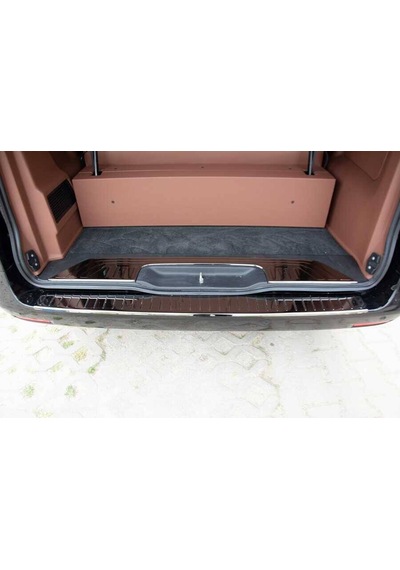 Mercedes Vito-W447 Siyah Krom Bagaj Eşiği 2014 ve Sonrası