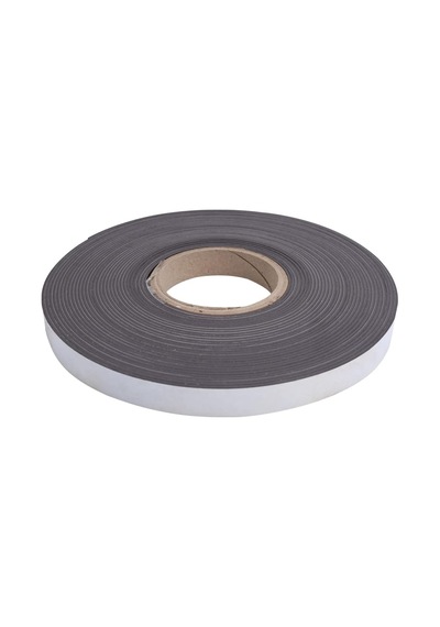 Exizticaret Yapışkanlı Şerit Mıknatıs Magnet Güçlü Sağlam Rulo - 2 Cm Genişlik X 2 Mm Kalınlık X 5 Metre