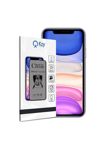 Apple Uyumlu   iPhone 11 ile Tam Kaplayan Mat Seramik Hayalet Nano Esnek Ekran Koruyucu