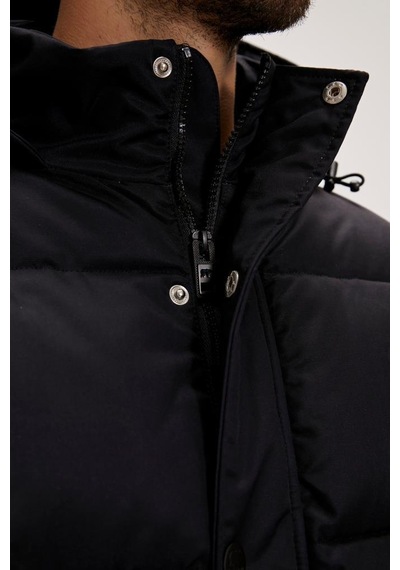 Bad Bear Colonel Puffer Coat Erkek Kaban Siyah S-Xxl 001