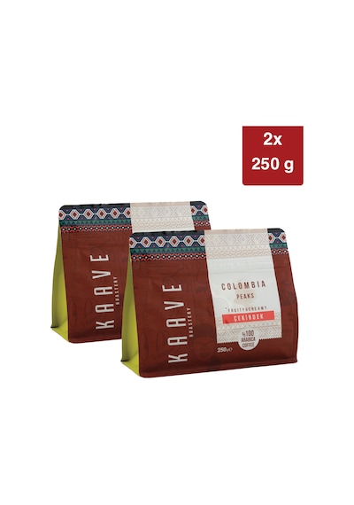 Colombıa Peaks 250gr 2'li Tanışma Paketi Çekirdek Kahve